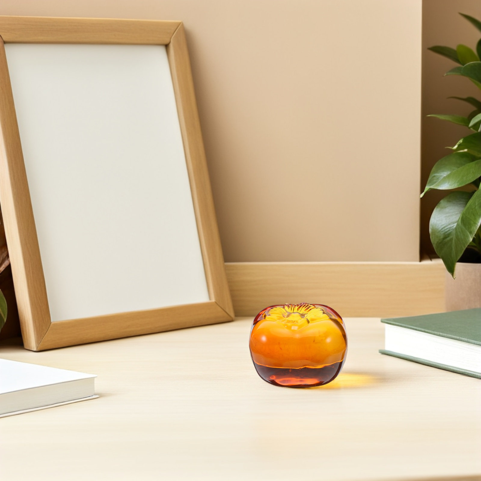 Heavy Crystal Persimmon Paperw - مراجعة Paper Weight Crystal وسعره