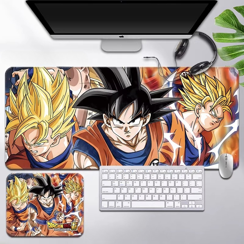 Cartoon HD Print Dragon Ball L - مراجعة Leather Desk Pad وسعره