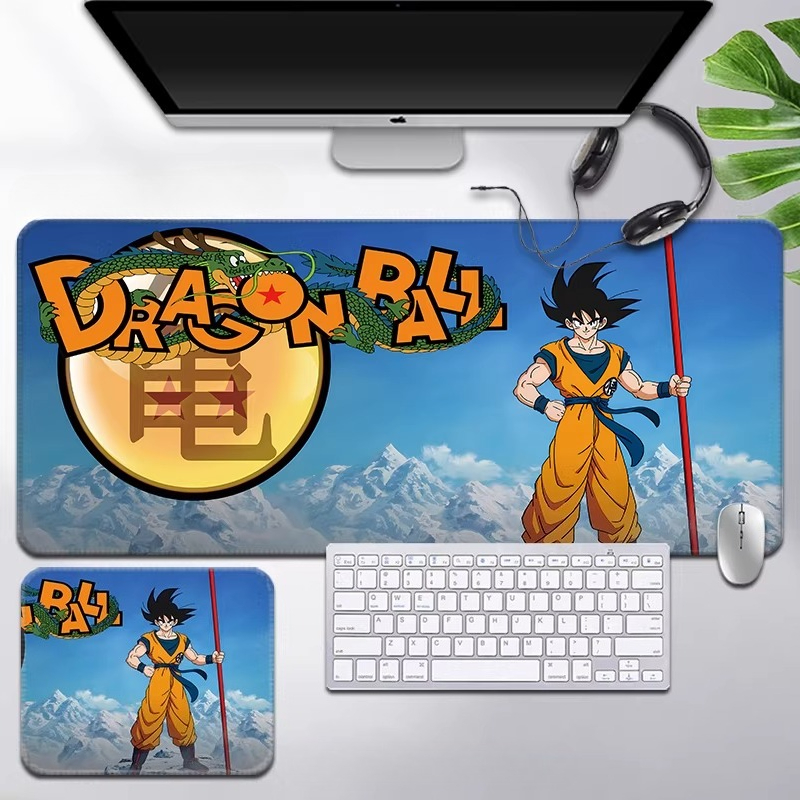 Cartoon HD Print Dragon Ball L - مراجعة Leather Desk Pad وسعره