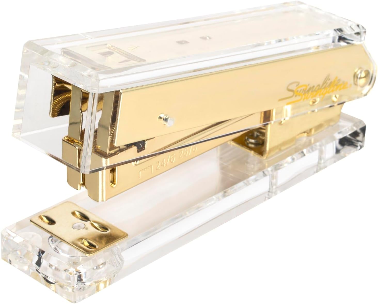 Clear Acrylic Gold Stapler, 20 - مراجعة Stapler Half Strip وسعره