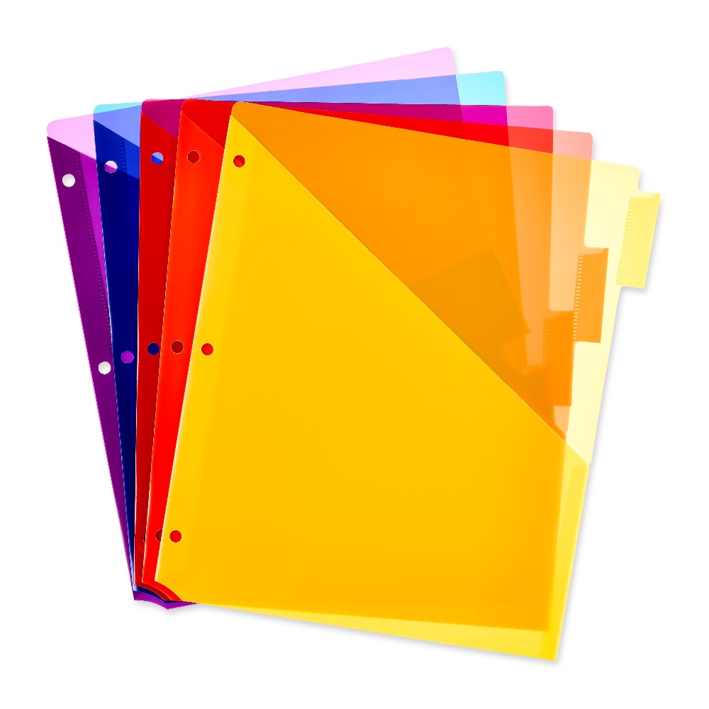 Vibrant Color Index Tab Divide - مراجعة Tab Divider A4 وسعره