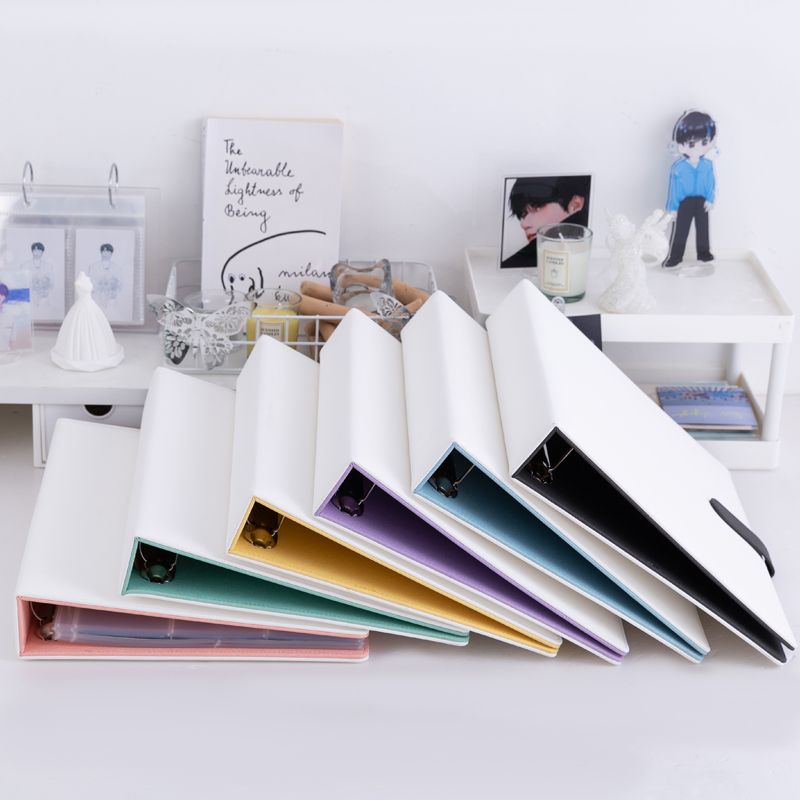 Color Blocking Binder A4 Loose - مراجعة Binder A4 Lever وسعره