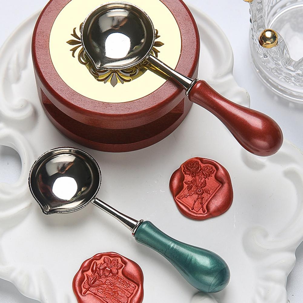 Heat-resistant Sealing Wax Spo - مراجعة Wax Seal Stamp Set وسعره