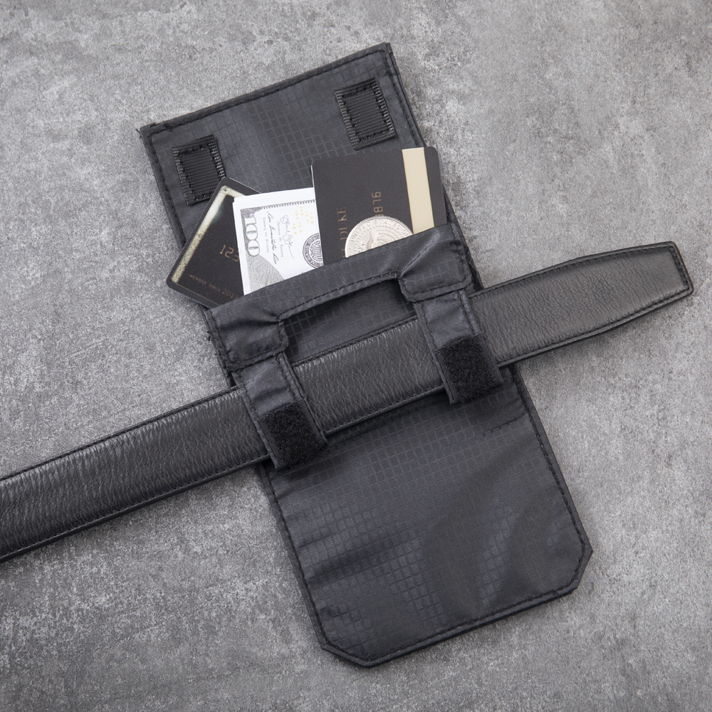 RFID Blocking Money Belt Anti  - مراجعة Index Card Holder وسعره