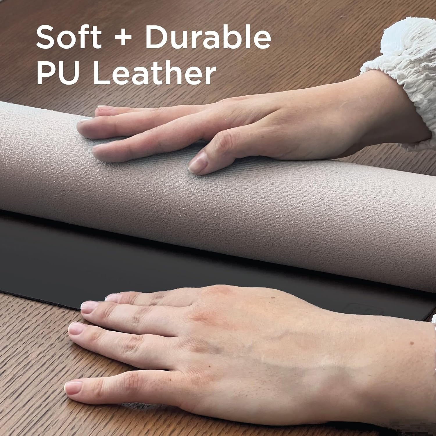 Faux Leather Desk Mat for Keyb - مراجعة Leather Desk Pad وسعره