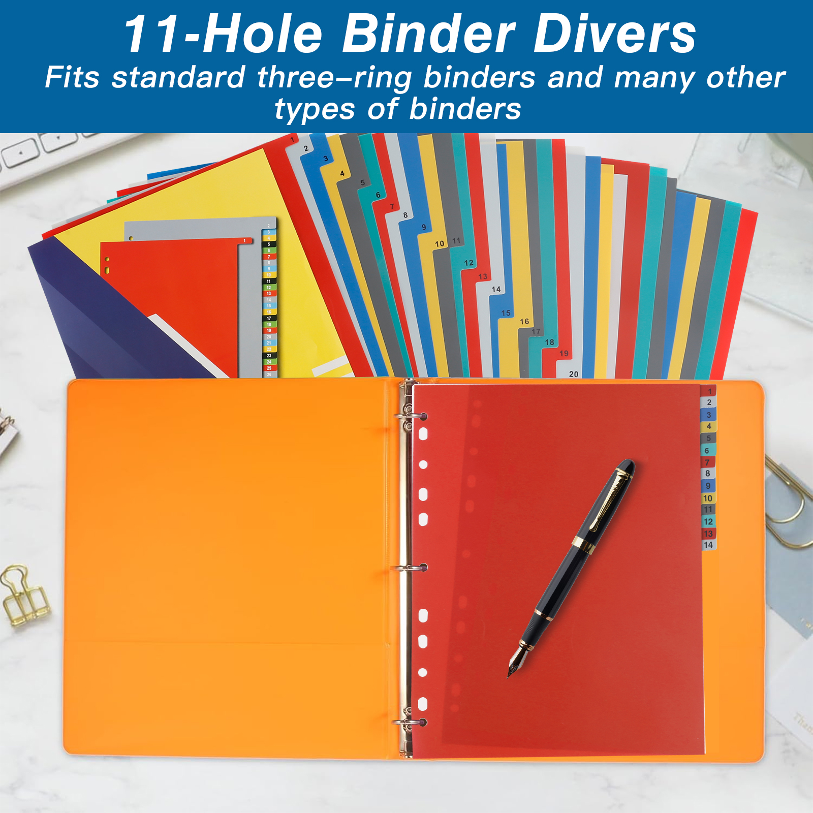 EAGLE A4 Binder Index Divider  - مراجعة Tab Divider A4 وسعره