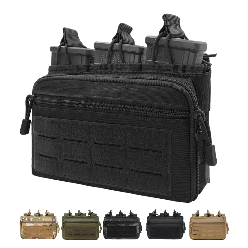 Molle Magazine Pouch Triple Ma - مراجعة Magazine Holder Rack وسعره