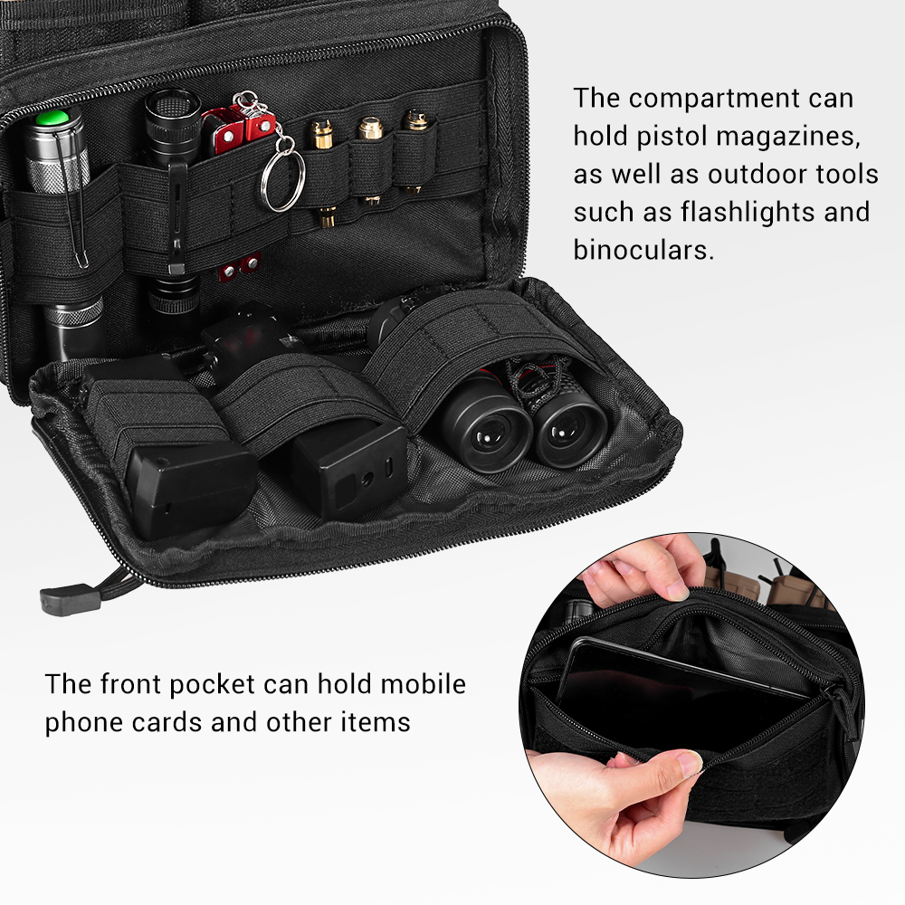 Molle Magazine Pouch Triple Ma - مراجعة Magazine Holder Rack وسعره