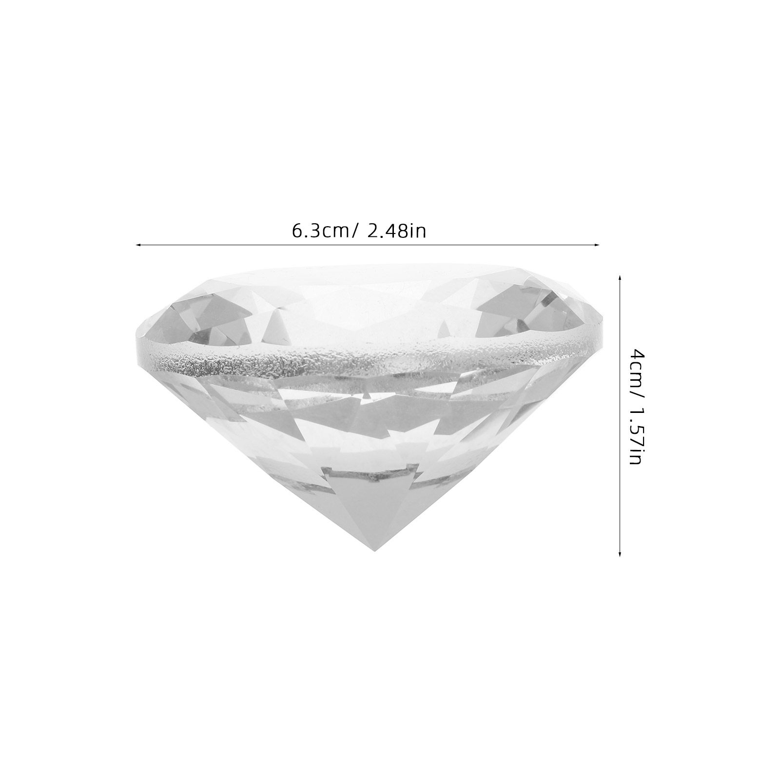 Giant Clear Acrylic Decorative - مراجعة Paper Weight Crystal وسعره