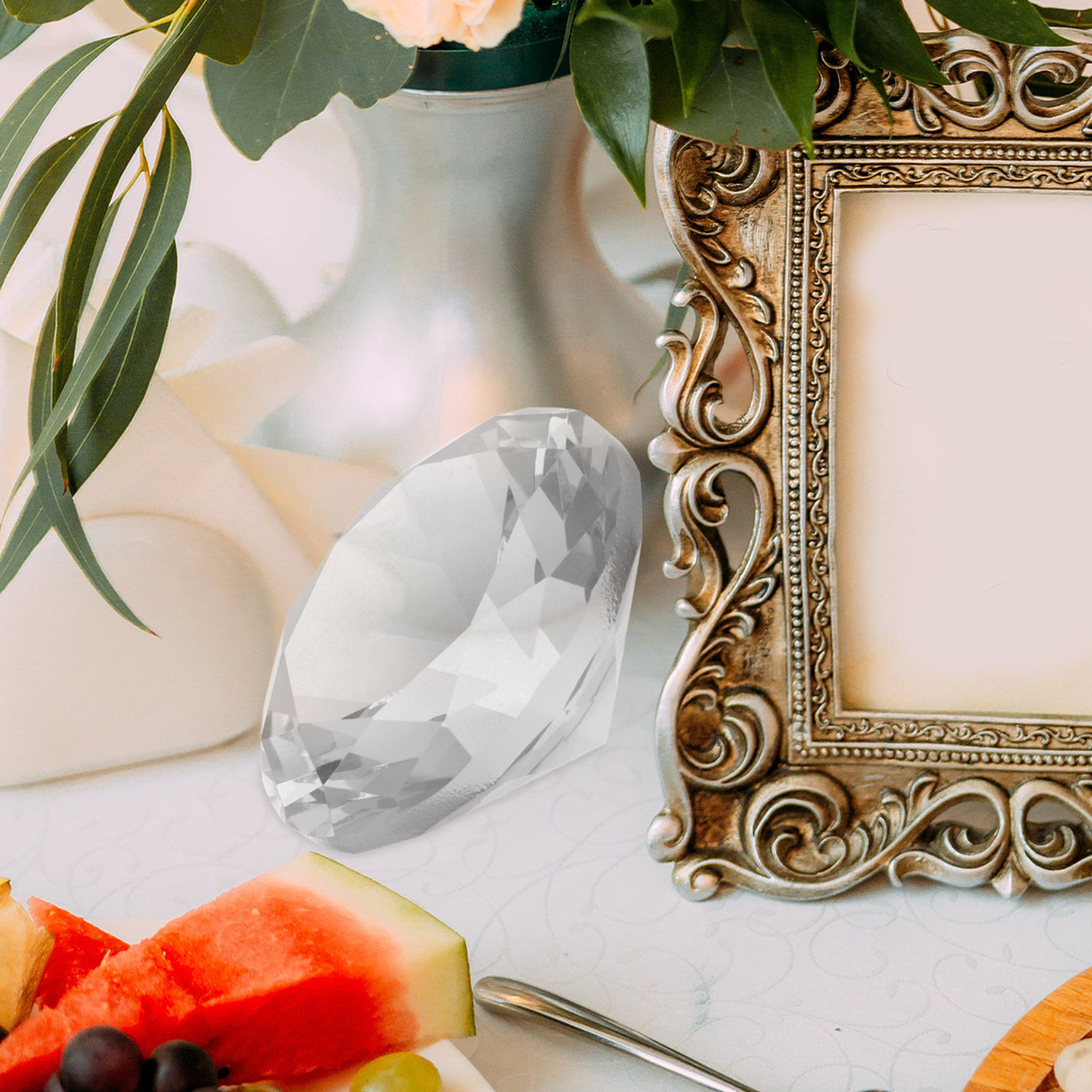 Giant Clear Acrylic Decorative - مراجعة Paper Weight Crystal وسعره