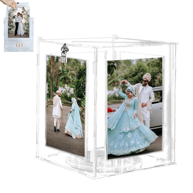 Acrylic Wedding Card Box With  - مراجعة Card Index Box وسعره