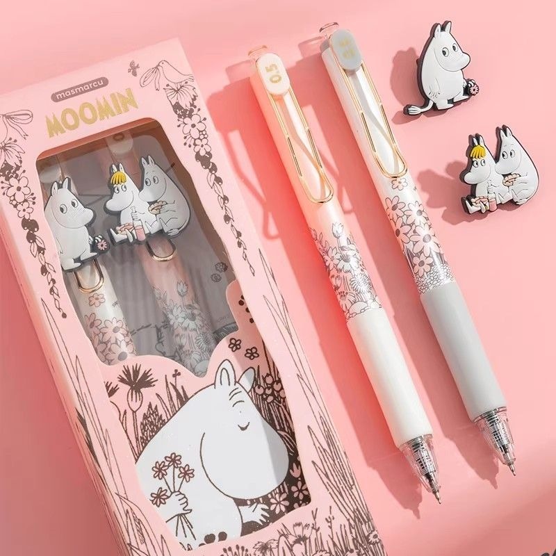 Moomin Cute Retractable Gel Pe - مراجعة Correction Pen Fine وسعره