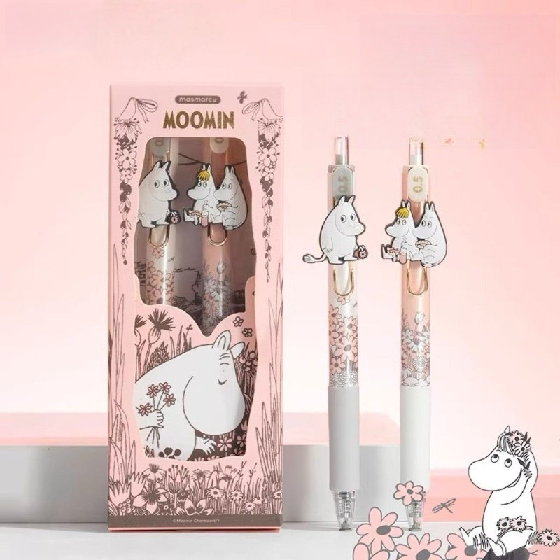 Moomin Cute Retractable Gel Pe - مراجعة Correction Pen Fine وسعره