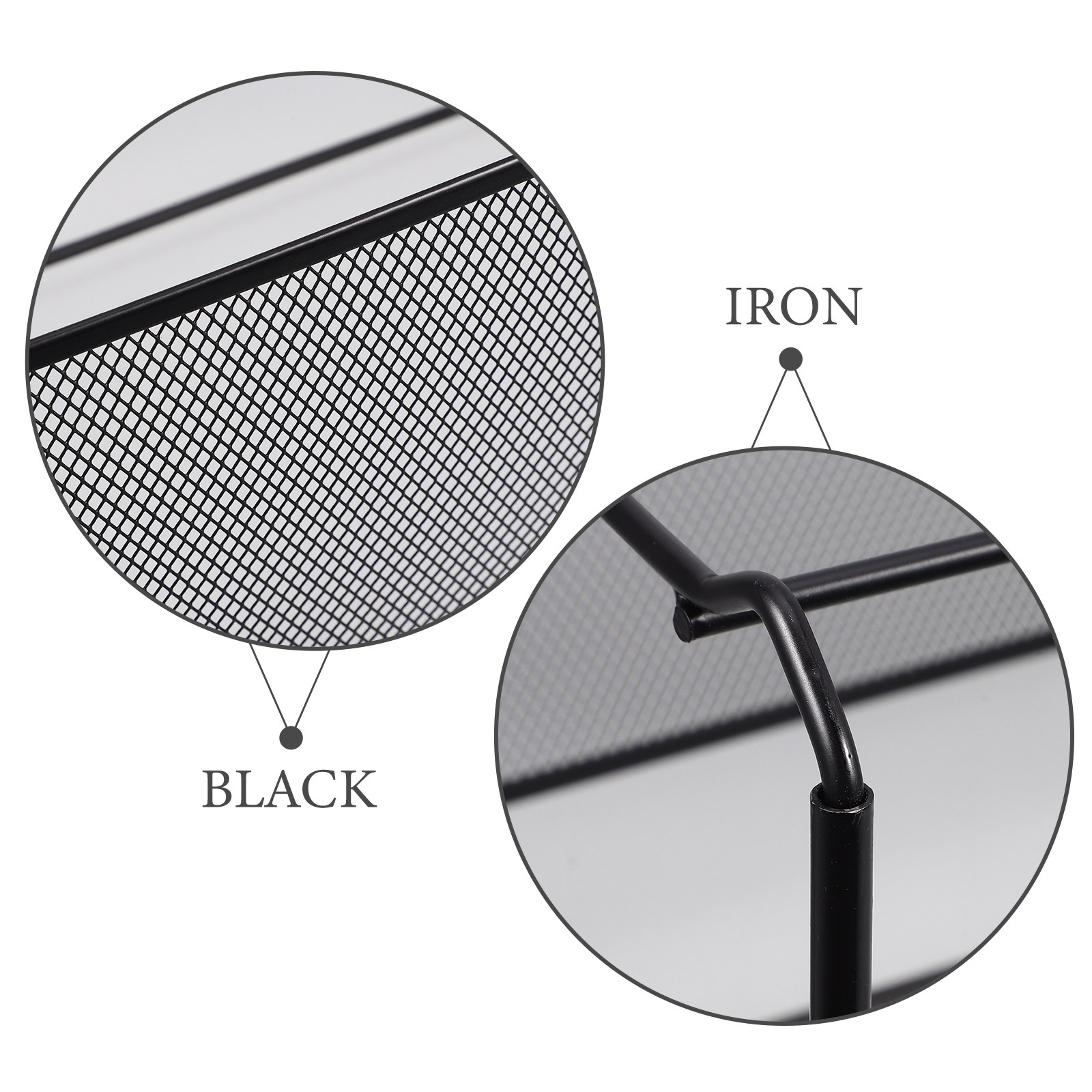 Iron Mesh File Storage Rack Bo - مراجعة Magazine Holder Rack وسعره