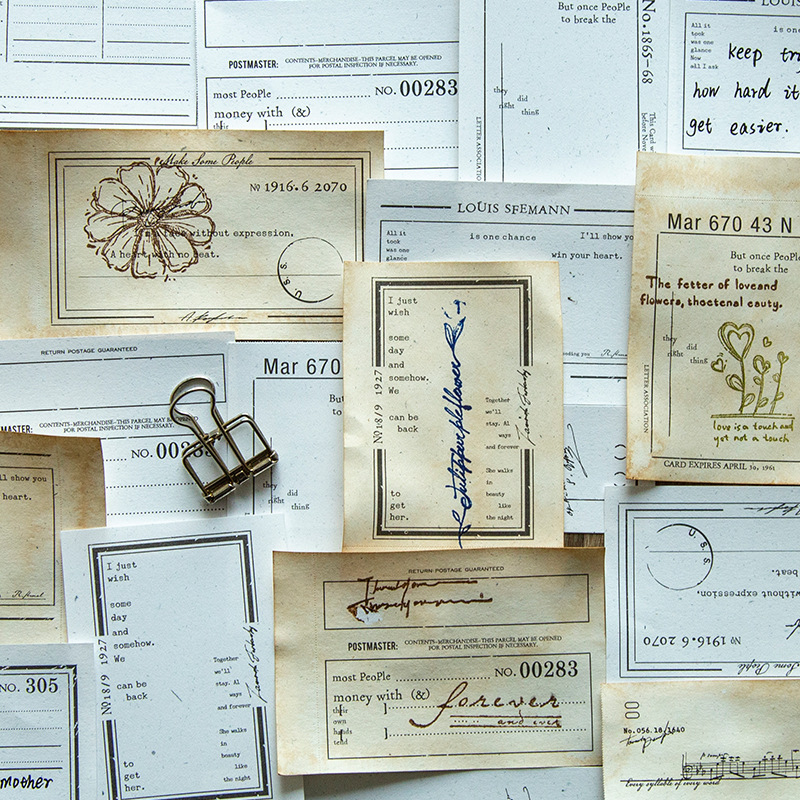 50Pcs/lot Schedule Planning Me - مراجعة Ink Blotter Paper وسعره