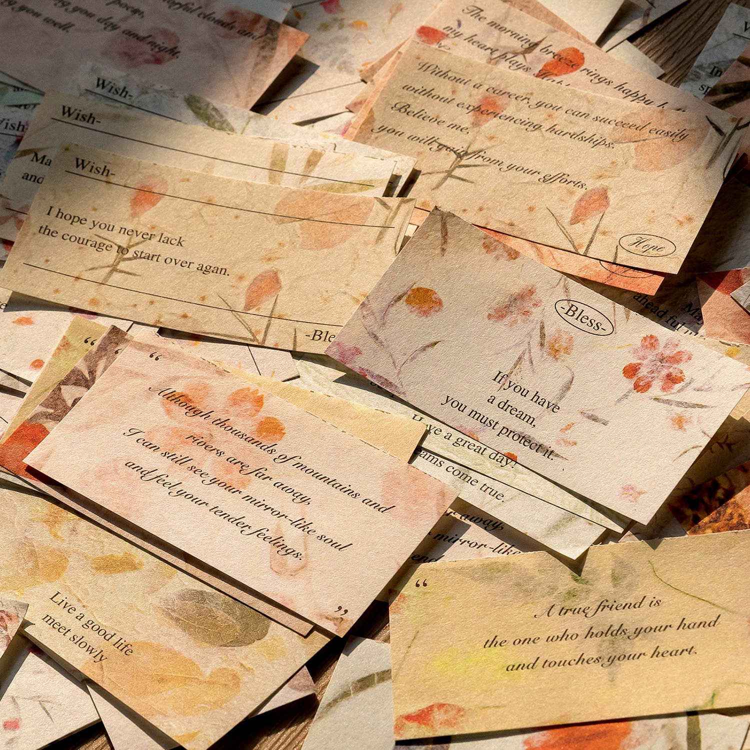100pcs/pack English Vintage Ma - مراجعة Ink Blotter Paper وسعره