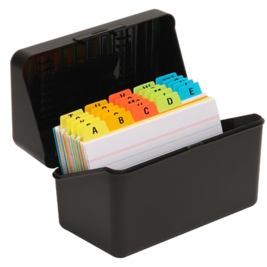 3x5 Index Card Holder with 100 - مراجعة Index Card Holder وسعره