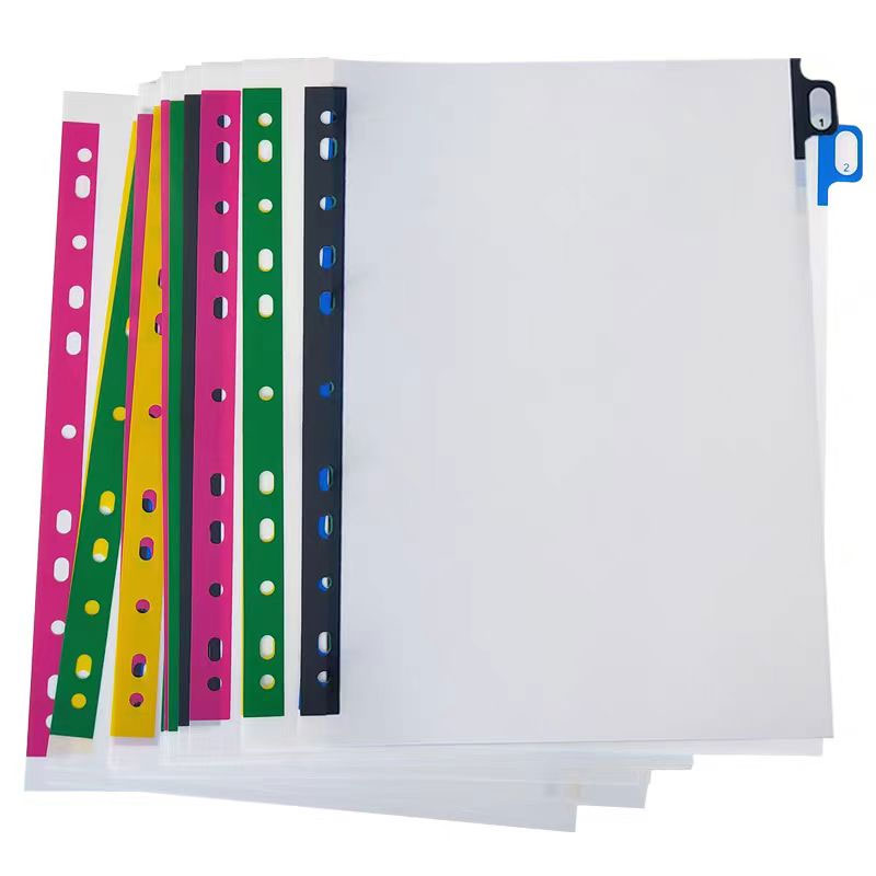 5/10/20Sheets/Lot A4 Divider I - مراجعة Tab Divider A4 وسعره