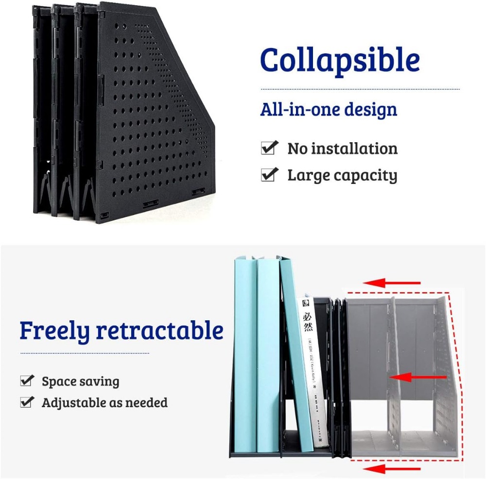 Collapsible Magazine Holder Pl - مراجعة Magazine Holder Rack وسعره