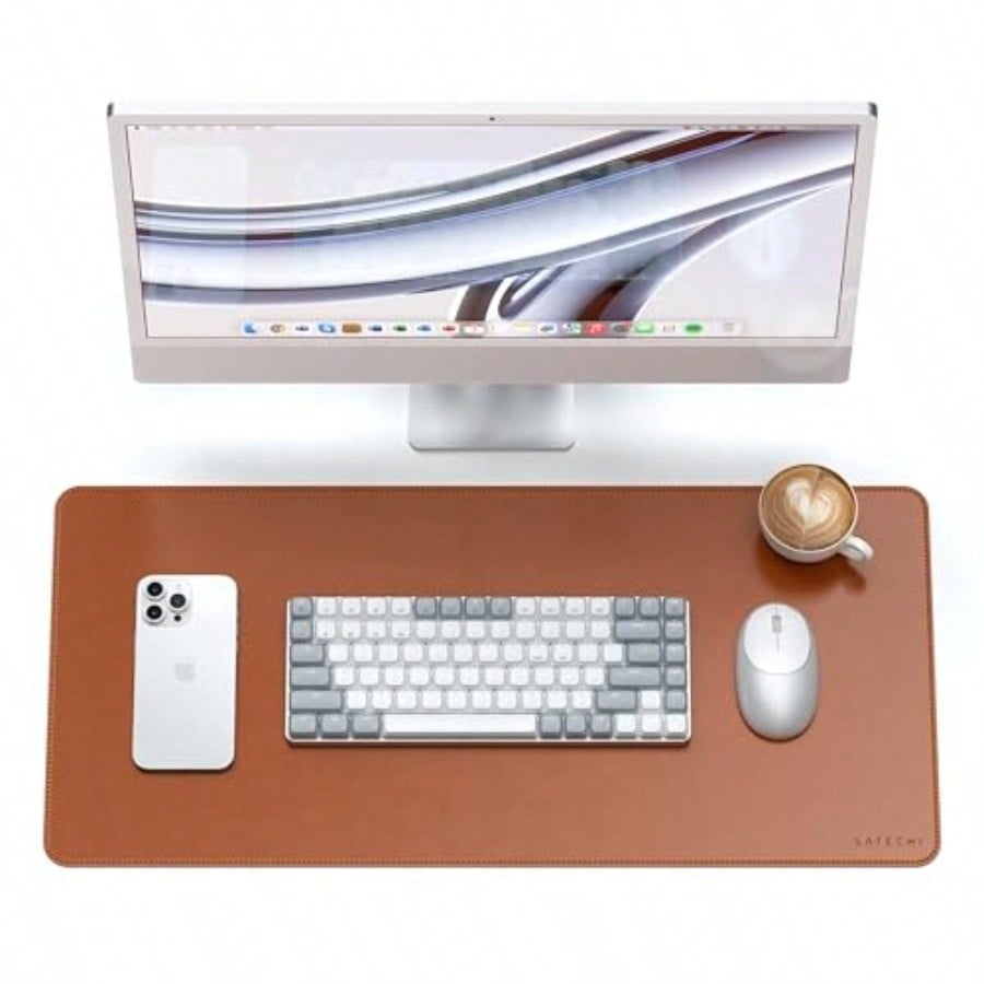 Leather Desk Mat Large Mouse P - مراجعة Leather Desk Pad وسعره