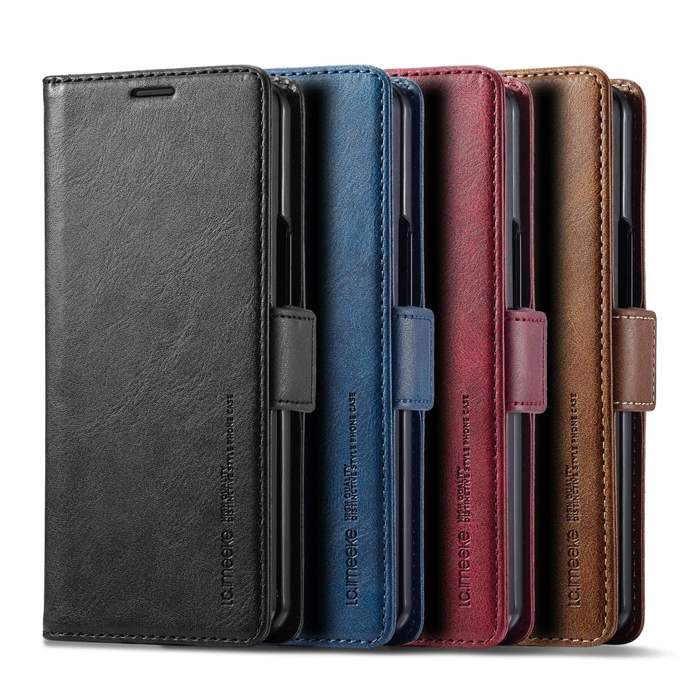 Leather Wallet Phone Case For  - مراجعة Index Card Holder وسعره