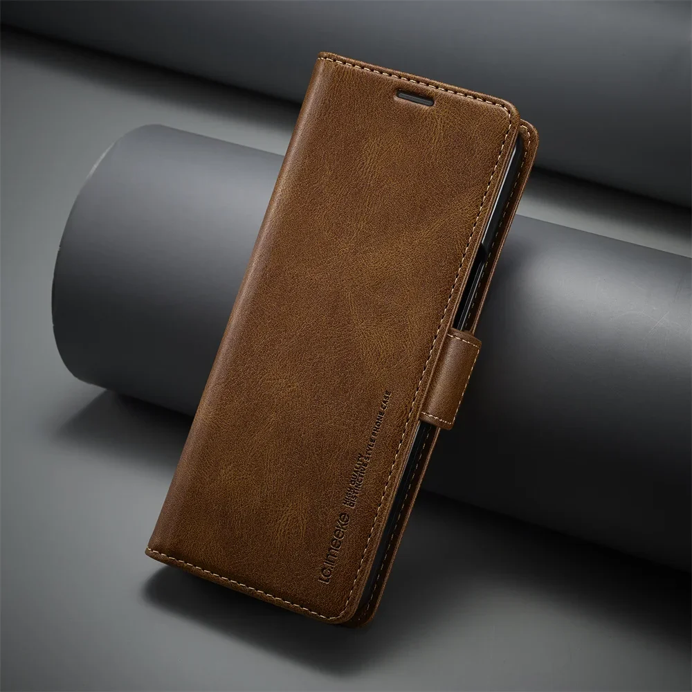 Leather Wallet Phone Case For  - مراجعة Index Card Holder وسعره