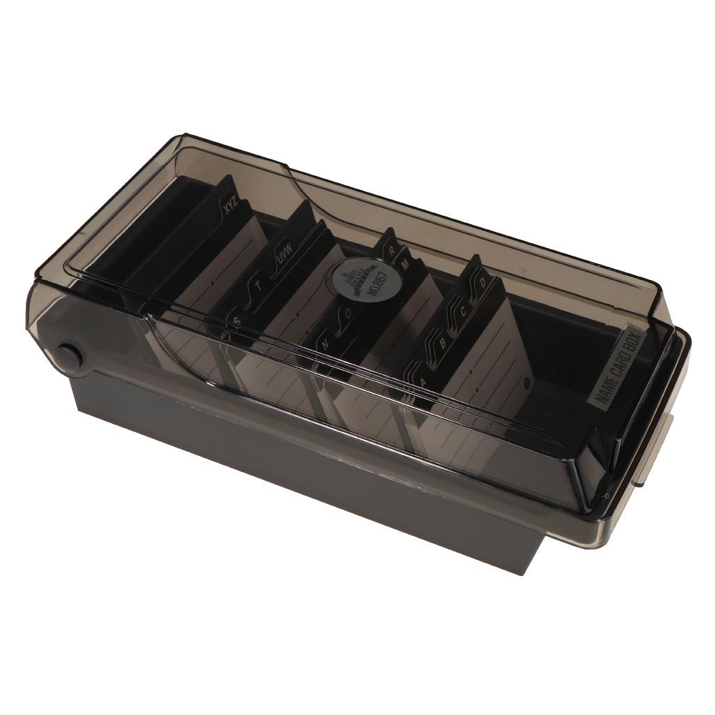 Large Plastic Index Card Stora - مراجعة Card Index Box وسعره