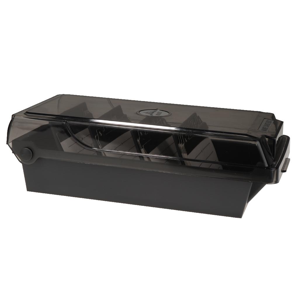 Large Plastic Index Card Stora - مراجعة Card Index Box وسعره
