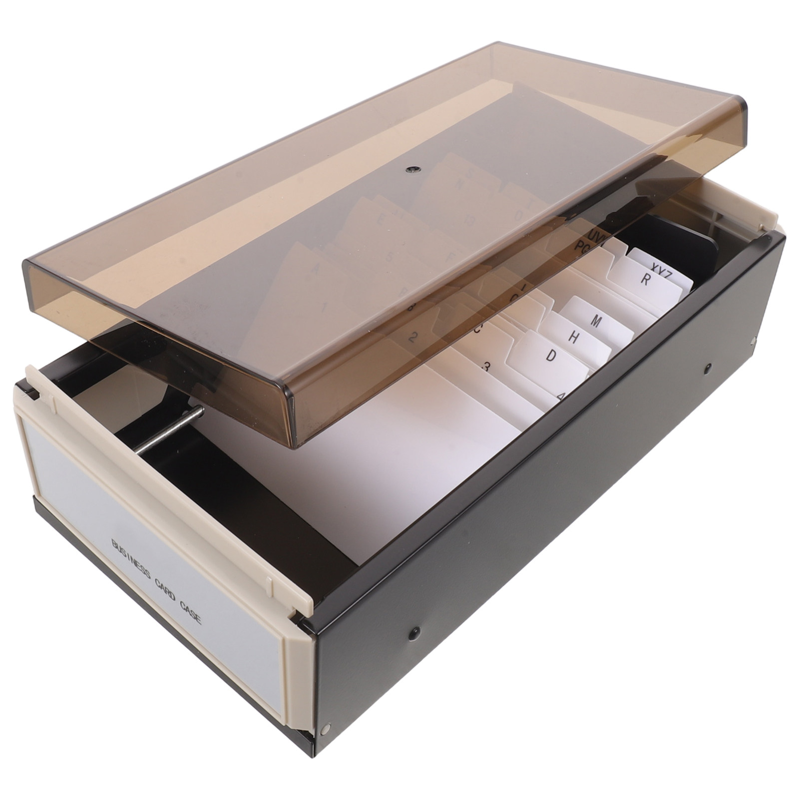 Business Card File Organizer L - مراجعة Card Index Box وسعره