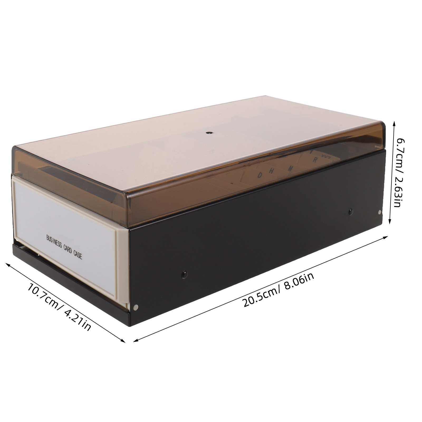 Business Card File Organizer L - مراجعة Card Index Box وسعره
