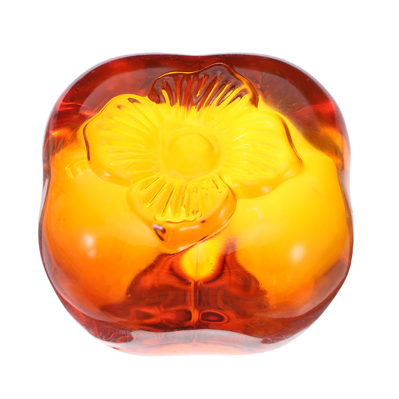 Heavy-Duty Glass Persimmon Pap - مراجعة Paper Weight Crystal وسعره