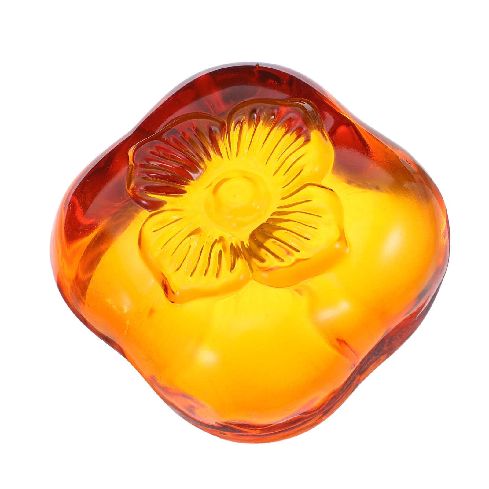 Heavy-Duty Glass Persimmon Pap - مراجعة Paper Weight Crystal وسعره