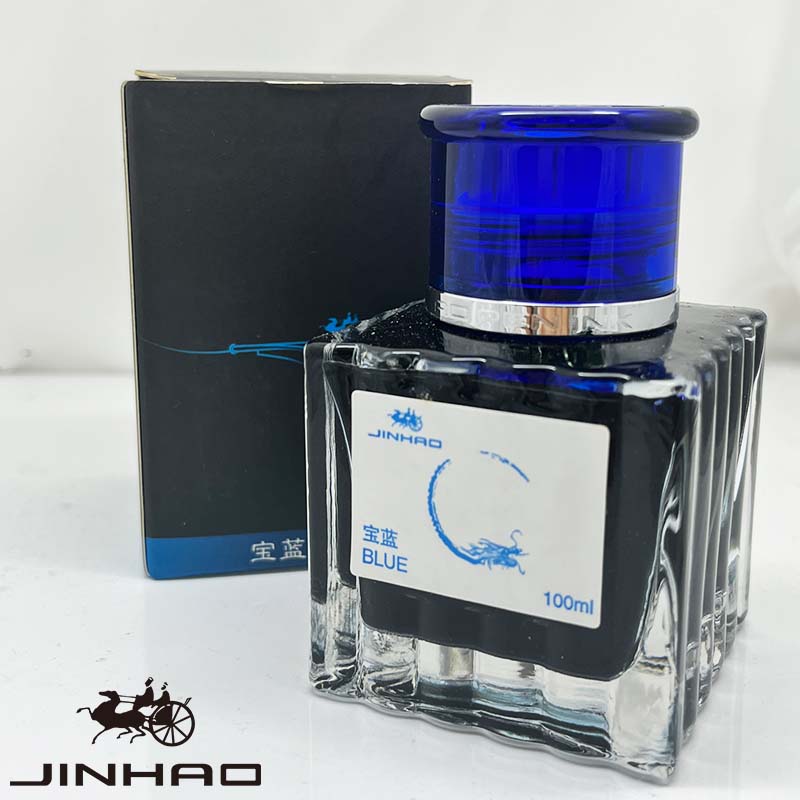 JINHAO 100ml Fountain Pen Ink  - مراجعة Fountain Pen Bottled Ink وسعره
