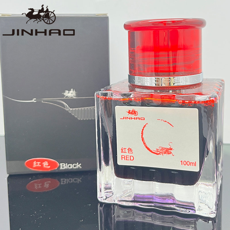 JINHAO 100ml Fountain Pen Ink  - مراجعة Fountain Pen Bottled Ink وسعره