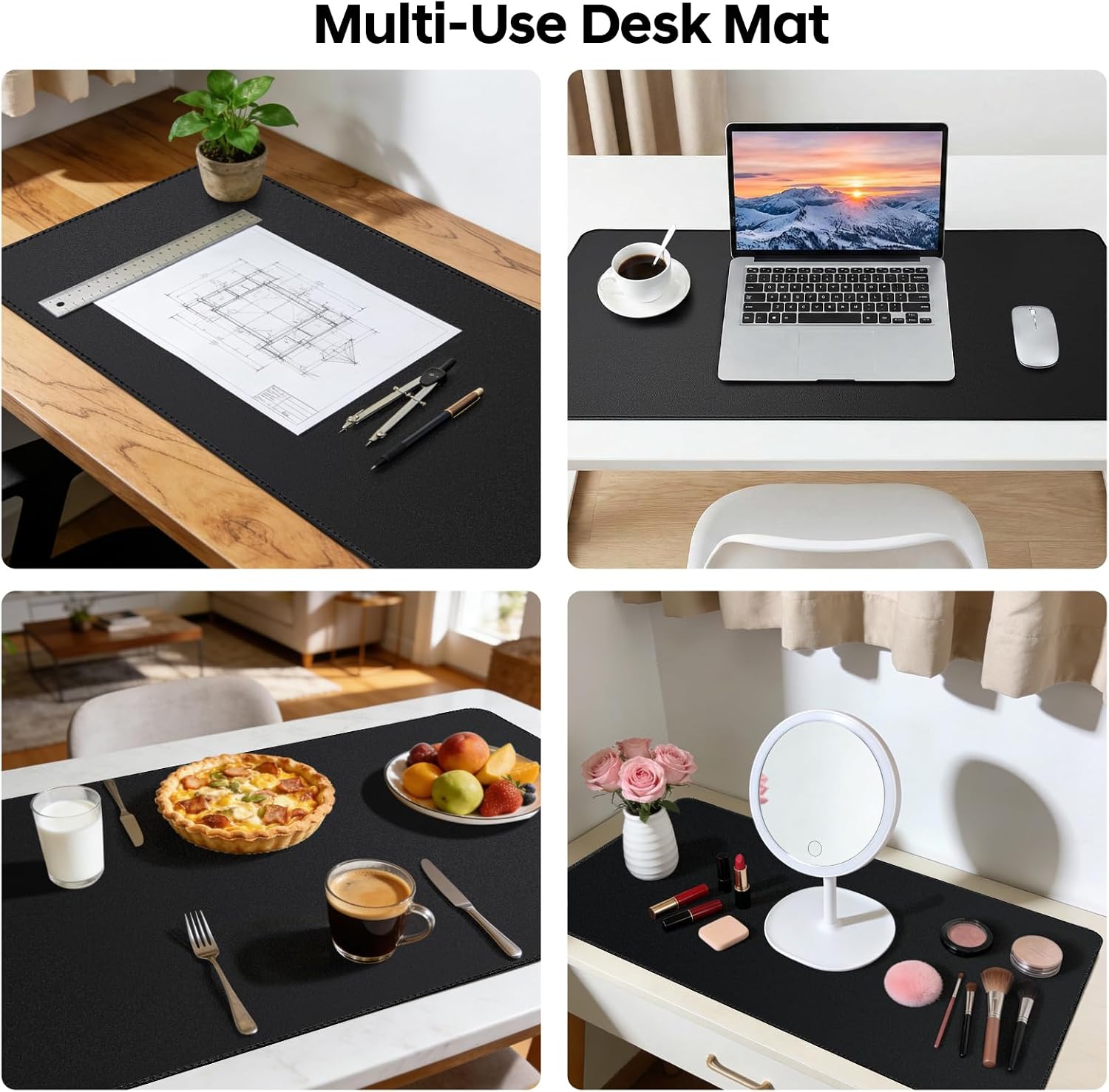 Leather Desk Pad Protector, La - مراجعة Leather Desk Pad وسعره