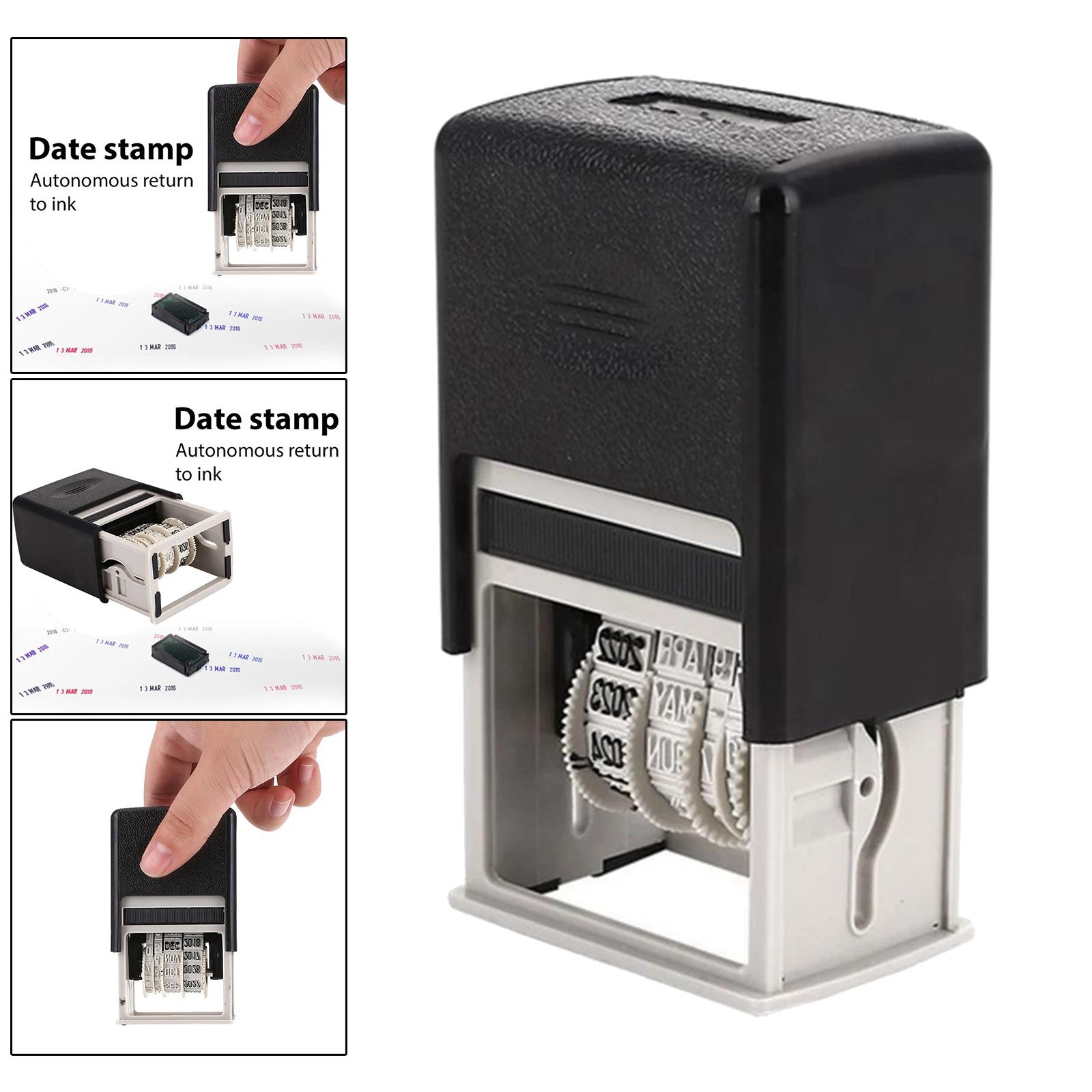 Rubber Date Stamp Customizable - مراجعة Rubber Date Stamp وسعره