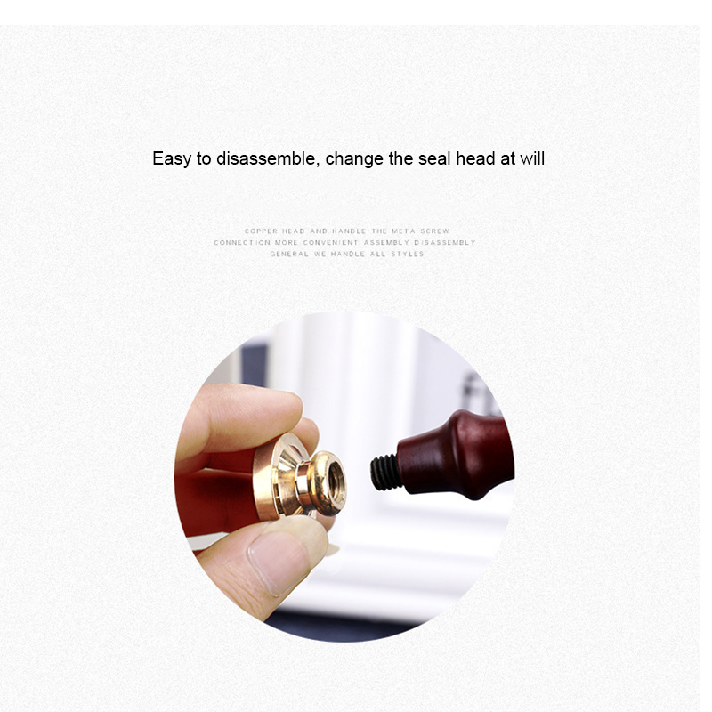 Custom Seal Wax stamp head wit - مراجعة Wax Seal Stamp Set وسعره
