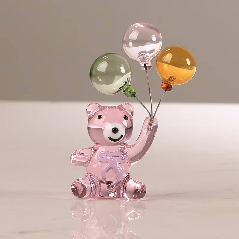 Crystal Bear Figurine with Thr - مراجعة Paper Weight Crystal وسعره