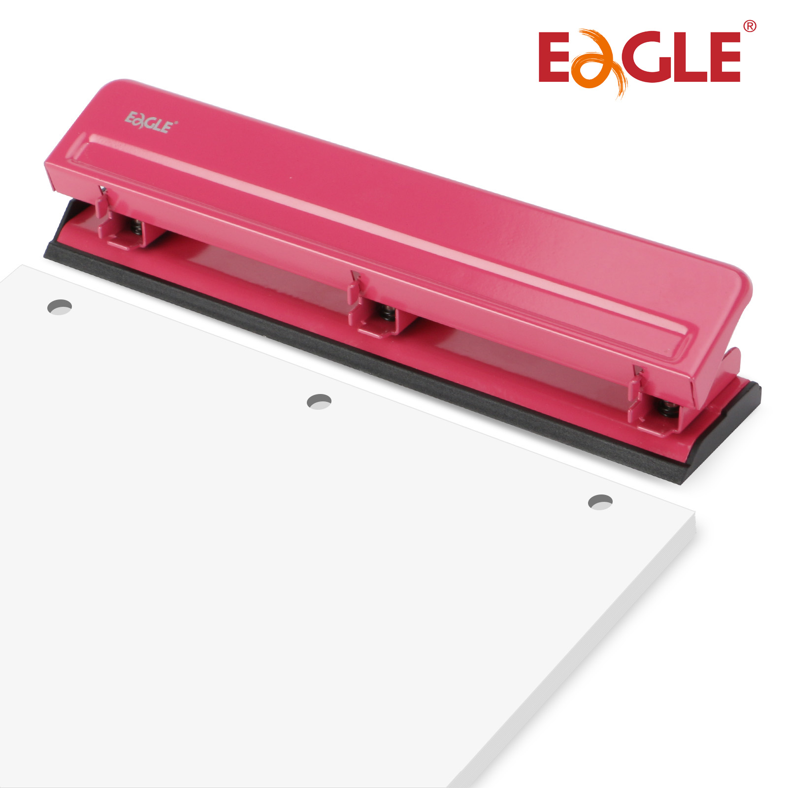 EAGLE 3-Hole Puncher for A4 Pa - مراجعة Binder A4 Lever وسعره