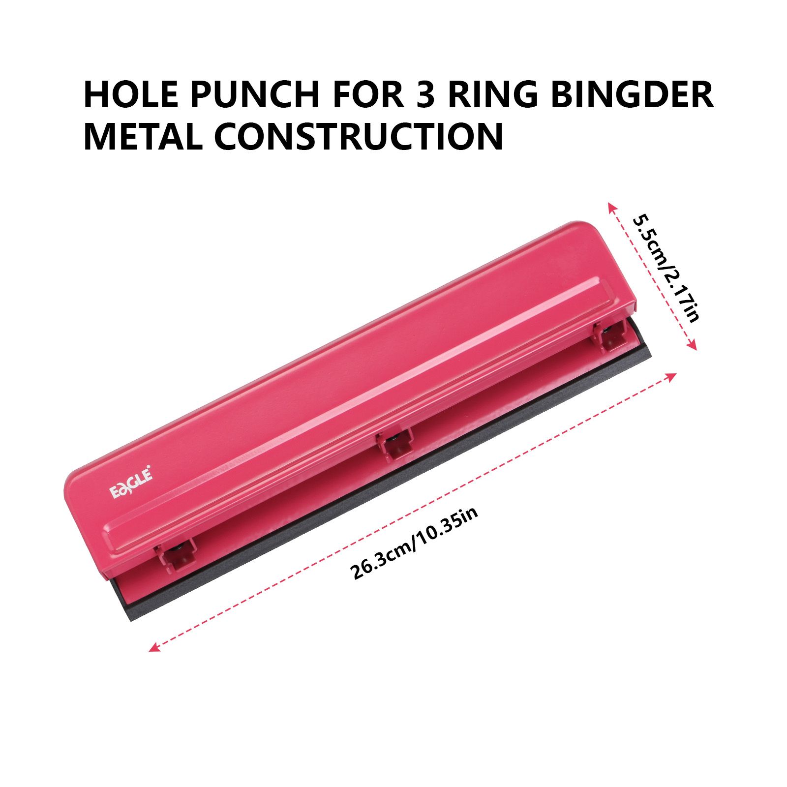 EAGLE 3-Hole Puncher for A4 Pa - مراجعة Binder A4 Lever وسعره