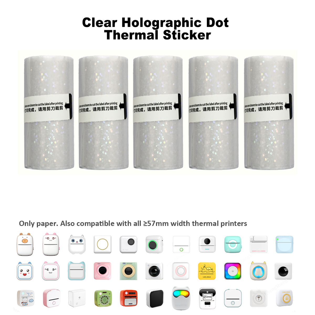 Clear Holographic Dot,Transpar - مراجعة Ink Blotter Paper وسعره