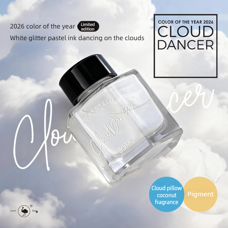 Ostrich 50ml 2026 Color Cloud  - مراجعة Fountain Pen Bottled Ink وسعره